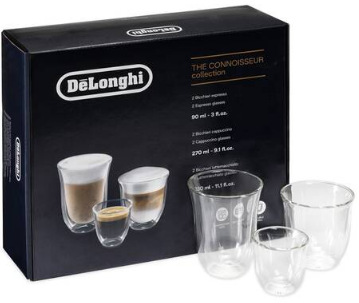 Súprava pohárov DeLonghi DLSC302, 6 ks