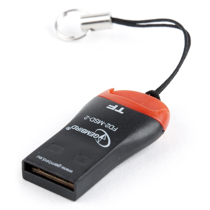 Čítačka pamäťových kariet Gembird microSD FD2-MSD-3, USB