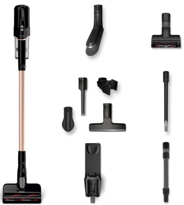 Tyčový vysávač Miele Duoflex HX1 Total Care čierny/zlatý
