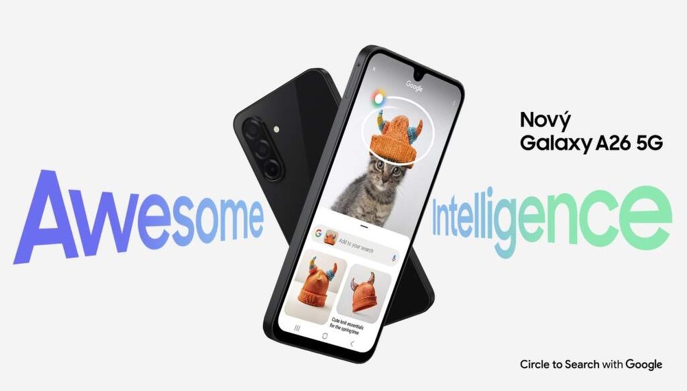 Mobilný telefón Samsung Galaxy A26 5G 8 GB / 256 GB zelený Mobilný telefón Samsung Galaxy A26 5G 8 GB / 256 GB zelený