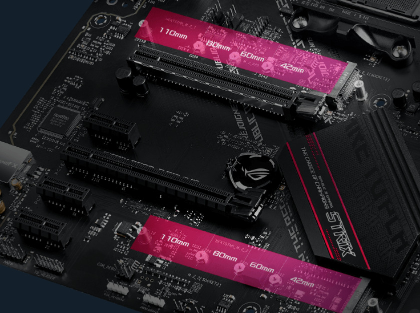 Základná doska Asus ROG Strix B550-F GAMING Asus ROG Strix B550-F GAMING podporuje PCIe 4.0″ width=