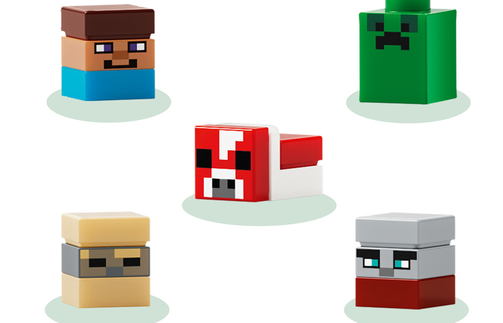 Stavebnica LEGO® Minecraft® 21589 Mini biomy Model z 797 kociek LEGO poslúži ako dekorácia aj kreatívny herný priestor a poteší predovšetkým teenagerov a gamerov.
