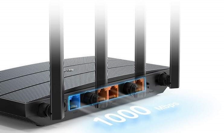 Router TP-Link Archer AX12, AX1500 Wi-Fi 6 čierny Router TP-Link Archer AX12, AX1500 Wi-Fi 6 čierny