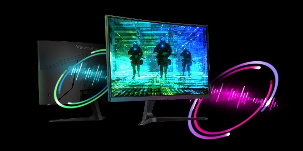 Herný monitor ViewSonic OMNI VX3218C-2K čierny Herný monitor ViewSonic OMNI VX3218C-2K čierny