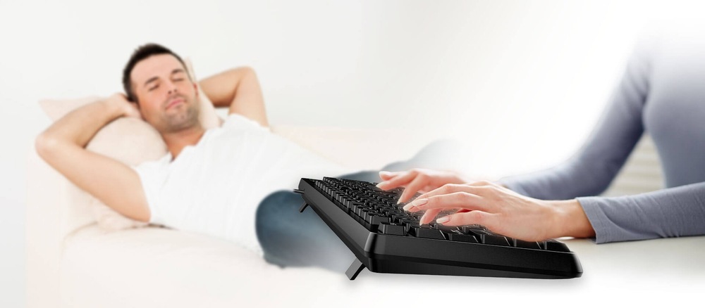Klávesnica Genius KB-117, drôtová, copilot, USB, CZ+SK layout čierna Genius KB-117 (31310016415)