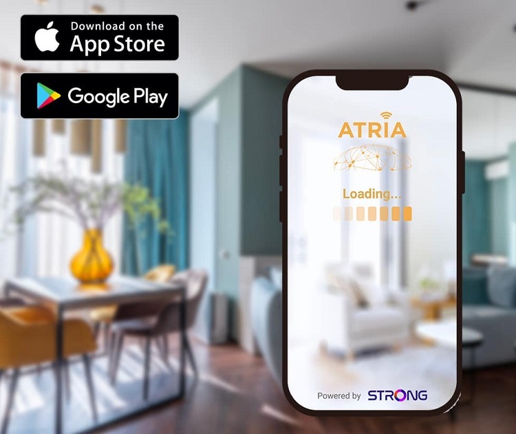 Kompletný Wi-Fi systém Strong ATRIA Wi-Fi Mesh Home Kit AX3000 biely Kompletný Wi-Fi systém Strong ATRIA Wi-Fi Mesh Home Kit AX3000 biely