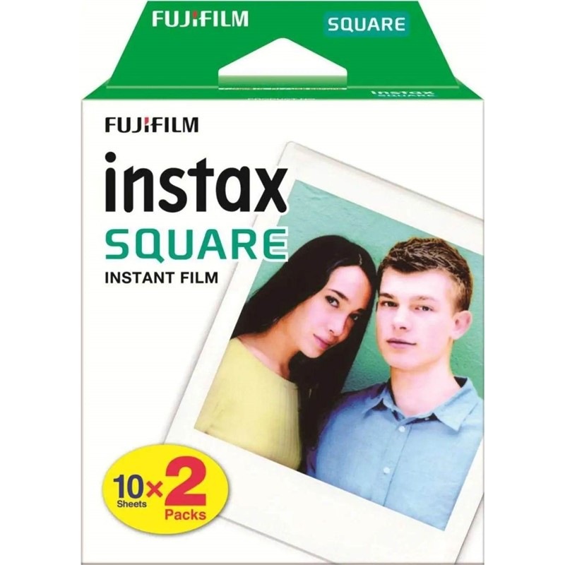 Instantný film Fujifilm Instax Square White 20ks