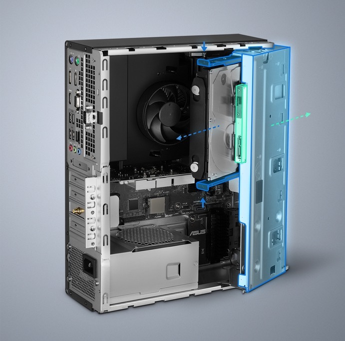 Stolný počítač Asus ExpertCenter D7 SFF čierny Asus ExpertCenter D7 SFF, čierna