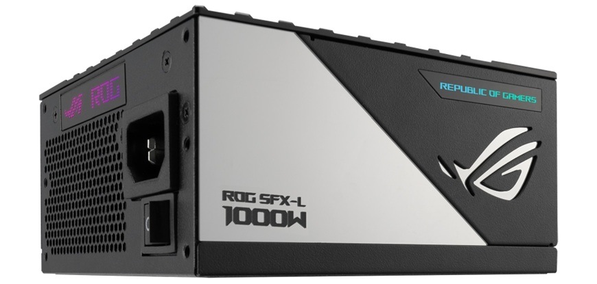 Zdroj Asus ROG Loki SFX-L 1200W 80+ Titanium ARGB Detail obrázku PC zdroje.