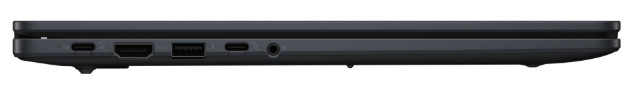 Notebook Asus ExpertBook B1 čierny Konektorová výbava notebooku ASUS ExpertBook B1 s USB-C, HDMI a LAN portom
