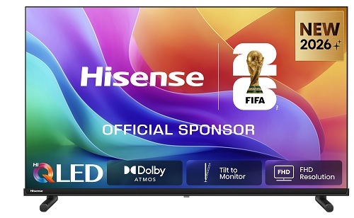 Televízia Hisense 32A5S s farbami na displeji
