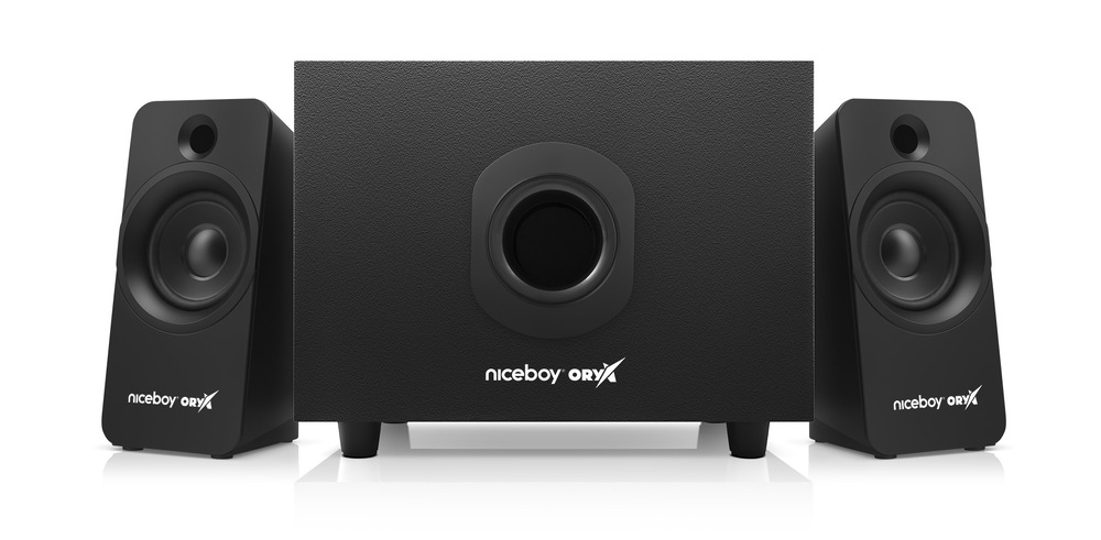 Reproduktory Niceboy ORYX VOX 2.1 MAXX BASS čierne Reproduktory Niceboy ORYX VOX 2.1 MAXX BASS čierne