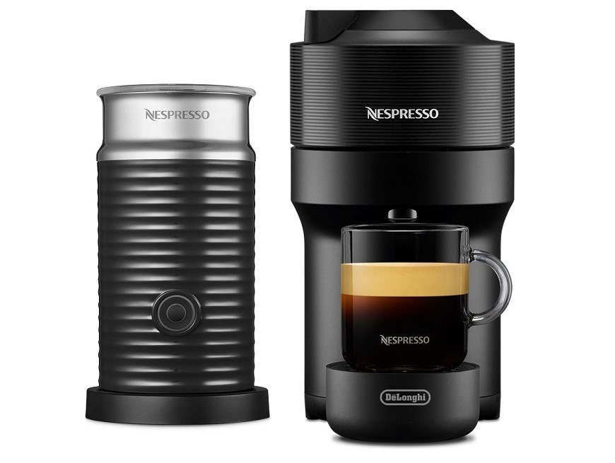 Kapsulový kávovar De'Longhi Nespresso Vertuo Pop ENV90.BAE čierny Kapsulový kávovar De'Longhi Nespresso Vertuo Pop ENV90.BAE čierny