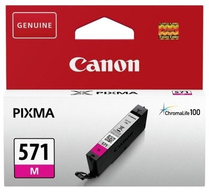 Cartridge Canon CLI-571M, 182 strán purpurová farba
