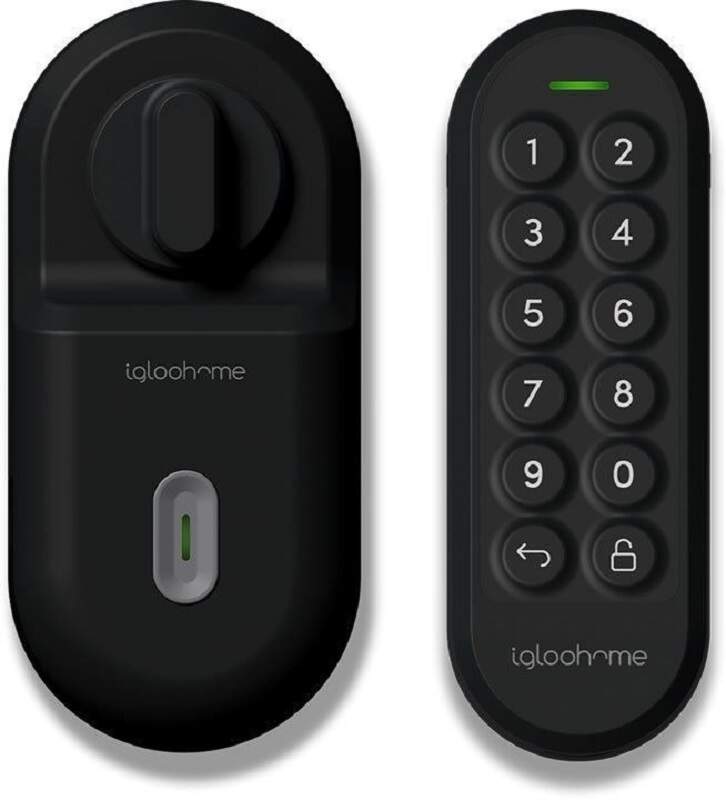 Zámok Igloohome Retrofit Lock + Keypad čierny
