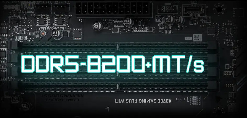 Základná doska MSI X870E GAMING PLUS WIFI čierna MSI X870E GAMING PLUS je kompatibilný s DDR5 RAM