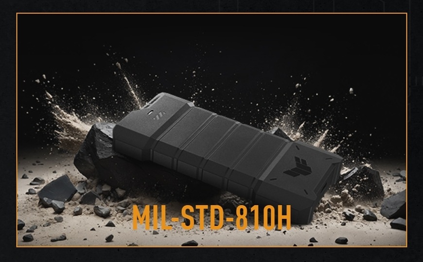 Odolný externý disk s certifikáciou MIL-STD-810H
