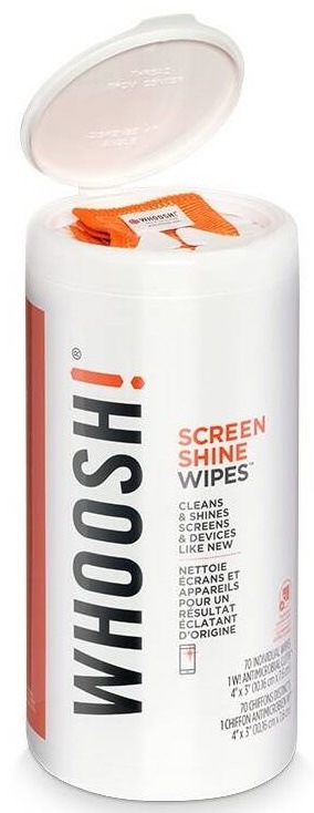Čistiace obrúsky WHOOSH Screen Shine – 70 ks