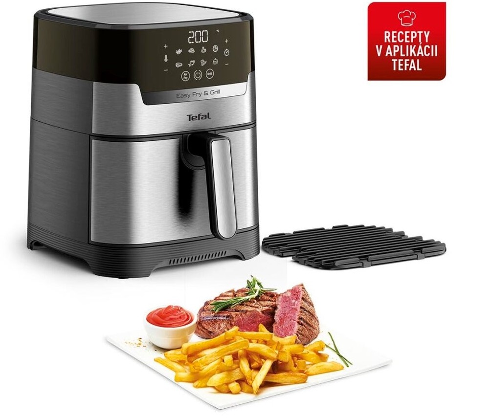Fritéza teplovzdušná Tefal EY505D15 Easy Fry&Grill 2v1
