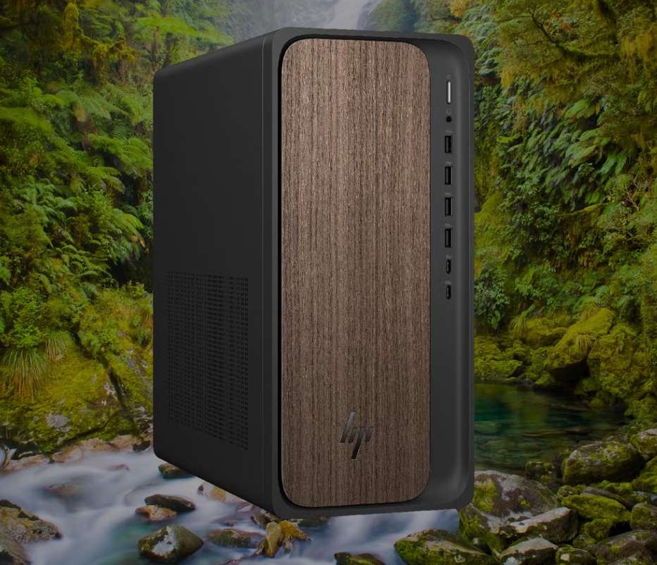 Stolný počítač HP OmniDesk AI PC M03-0055nc čierny/hnedý „“