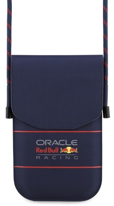Taška cez rameno Red Bull Nylon, tmavo modrá farba
