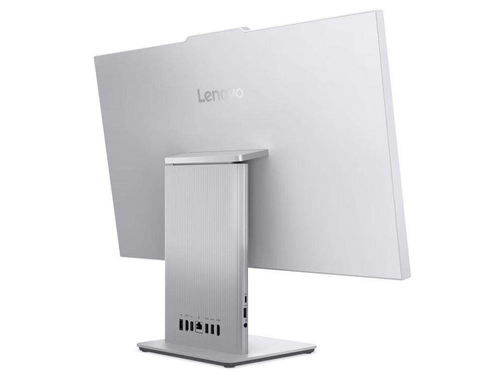 PC all in-one Lenovo IdeaCentre AIO 27IPH11 sivý AIO PC Lenovo IdeaCentre AIO 27IPH11 27" zozadu otočený doprava