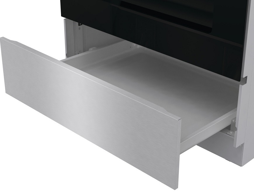 Kombinovaný sporák Mora K 8668 B1X6 nerez Sporák Mora K8668B1X6, nerezová, funkce Eco Clean a úložný prostor