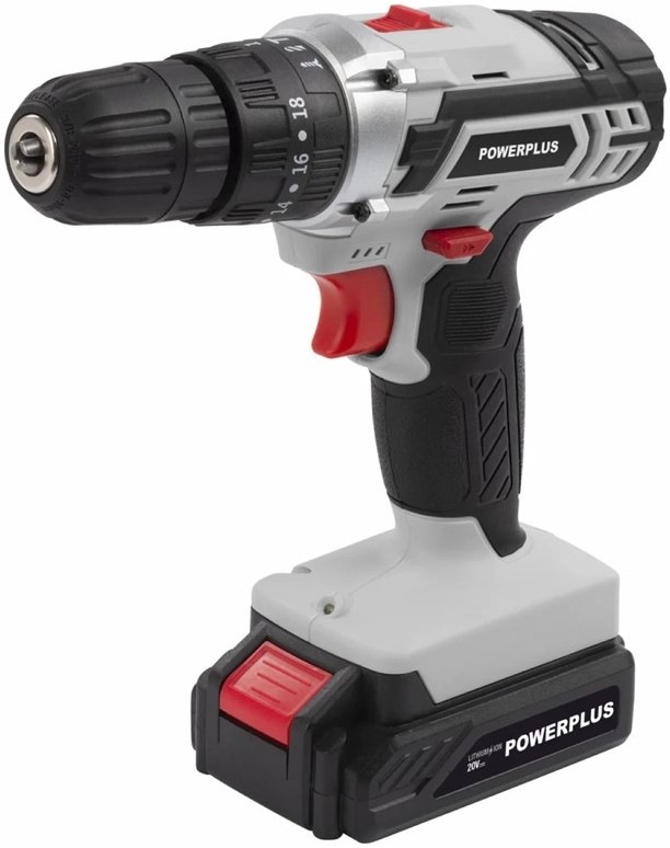 Aku vŕtačka POWERPLUS POWC1080 (s batériou)