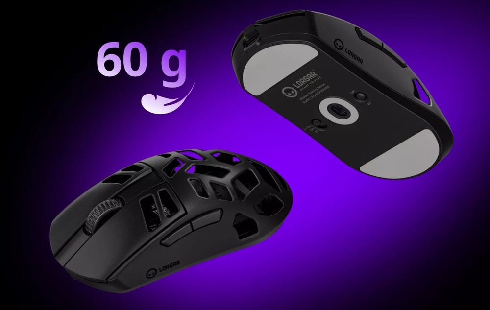 Myš Lorgar MSE90W sivá Myš Lorgar MSE90W sivá