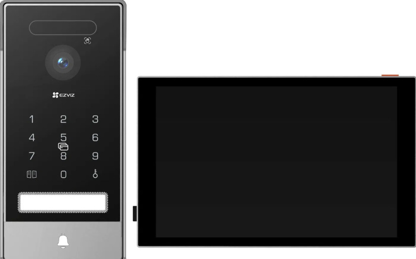 Dverný videotelefón EZVIZ HP7 Pro 4K čierny Dverný videotelefón EZVIZ HP7 Pro 4K - čierny