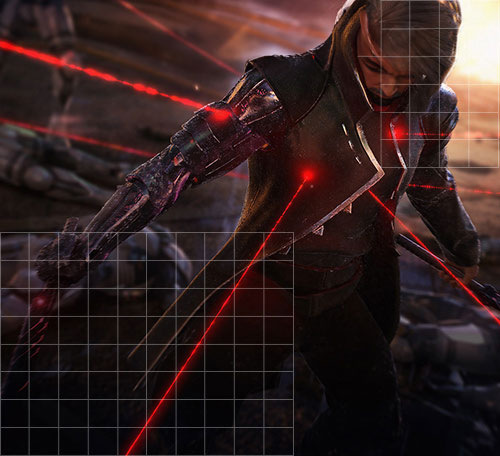 Herný monitor Asus ROG Strix OLED XG27ACDNG čierny Hra so zapnutou funkciou Dynamic Shadow Boost na monitore Asus ROG Strix OLED XG27ACDNG