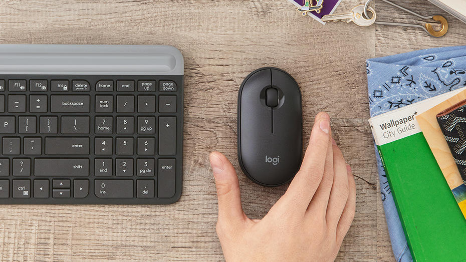Myš Logitech Pebble M350 ružová
