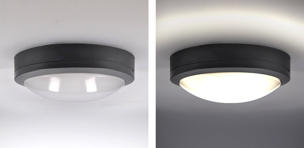 LED stropné svietidlo Solight Siena, 20W, 1500lm, 4000K, IP54, 23cm sivé Solight Siena
