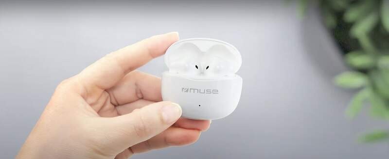 Slúchadlá MUSE M-270TWS biela Slúchadlá MUSE M-270TWS biela