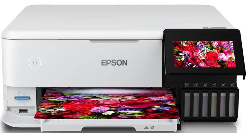 Tlačiareň multifunkčná Epson EcoTank L8160 biela