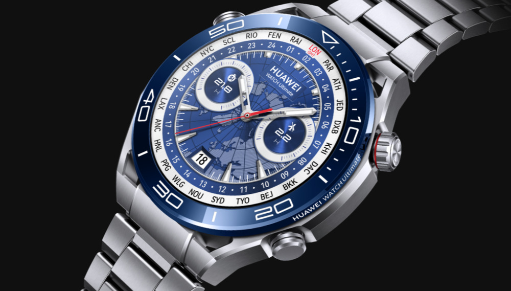 Inteligentné hodinky Huawei Watch Ultimate - Voyage Blue Inteligentné hodinky Huawei Watch Ultimate - Voyage Blue