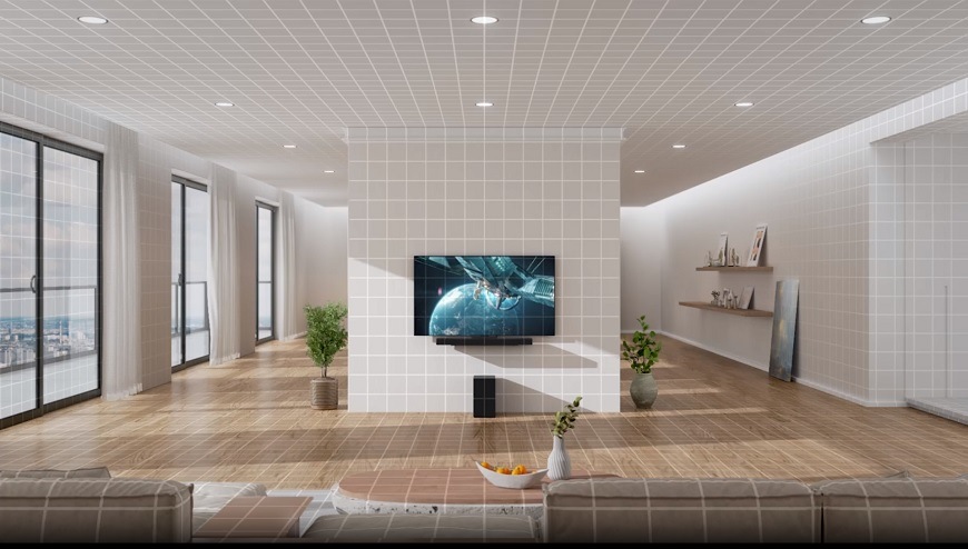 Soundbar LG SC9S čierny ai_kalibrácia_priestoru