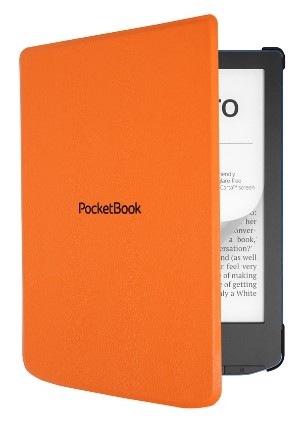 Puzdro pre čítačku e-kníh PocketBook pro 629 Verse a 634 Verse Pro oranžové