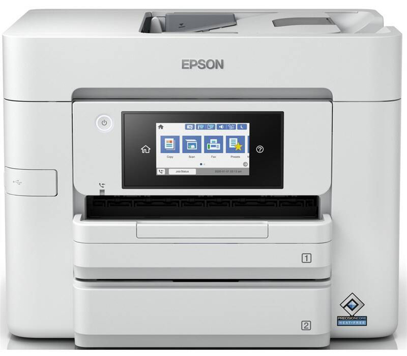 Tlačiareň multifunkčná Epson WorkForce Pro WF-C4810DTWF biela