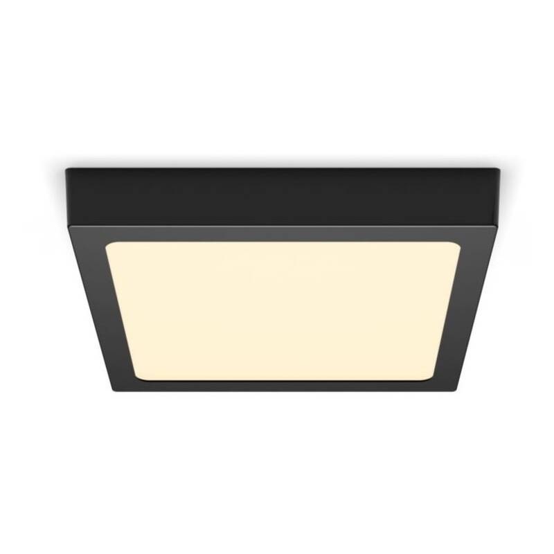 LED stropné svietidlo Philips Magneos SQ, 12W, teplá biela čierne