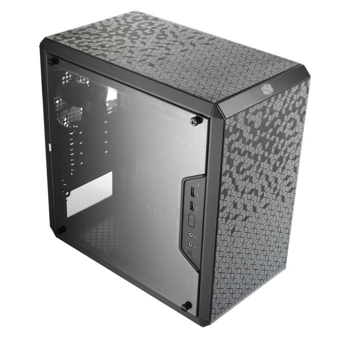Detail PC skrine Cooler Master MasterBox Q300L v bočnom pohľade