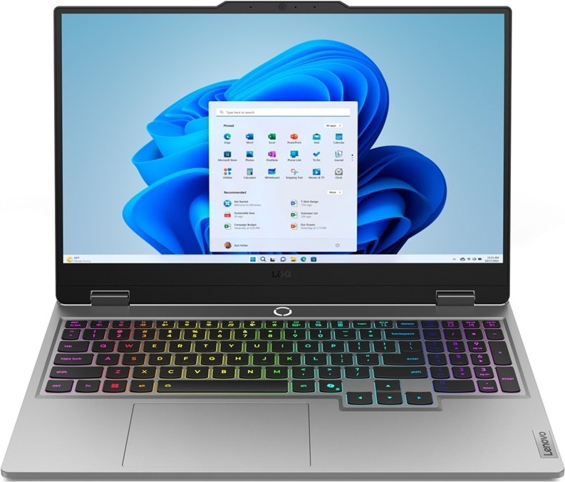 Notebook Lenovo LOQ 15IRX10, šedá farba