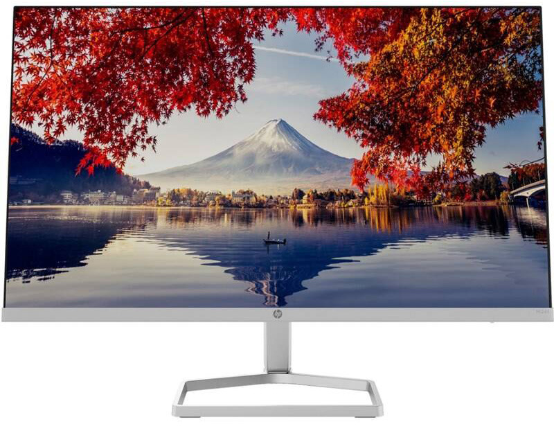 Monitor HP M24f čierny/strieborný/sklo