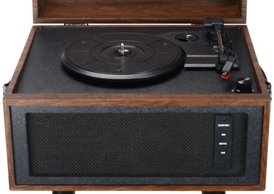Gramofón AKAI ATT-101BT hnedý AKAI ATT-101BT, hnedá