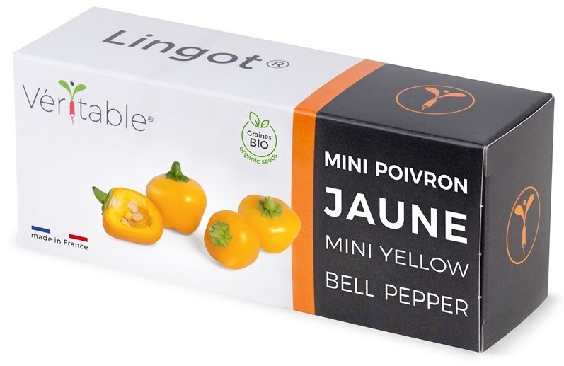 Semienka Véritable Lingot Žltá mini paprika BIO