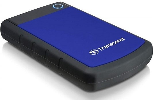 Externý pevný disk Transcend StoreJet 25H3B 4TB, USB 3.0 (3.1 Gen 1) čierny/modrý Externý pevný disk Transcend StoreJet 25H3B 4TB, USB 3.0 (3.1 Gen 1) čierny/modrý