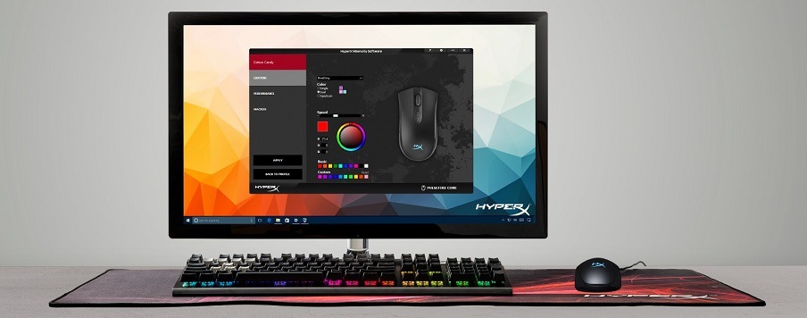 Myš HyperX Pulsefire Core čierna Herní myš HyperX Pulsefire Core