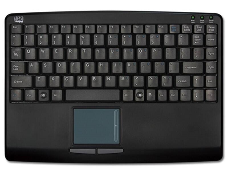 Klávesnica Adesso SlimTouch 410 čierna