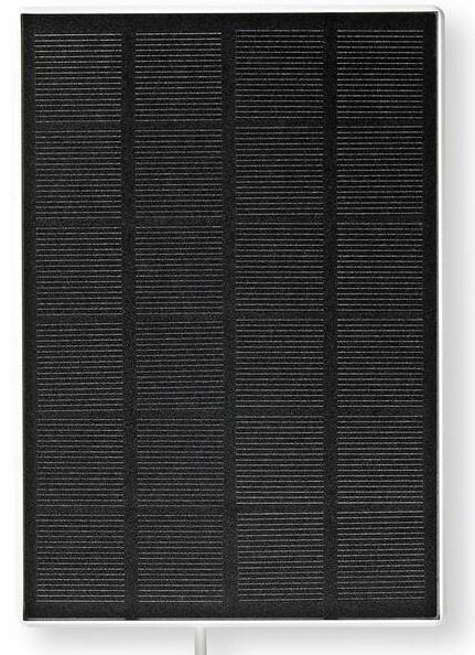 Solárny panel Nedis pre kameru WIFICBO30WT biela