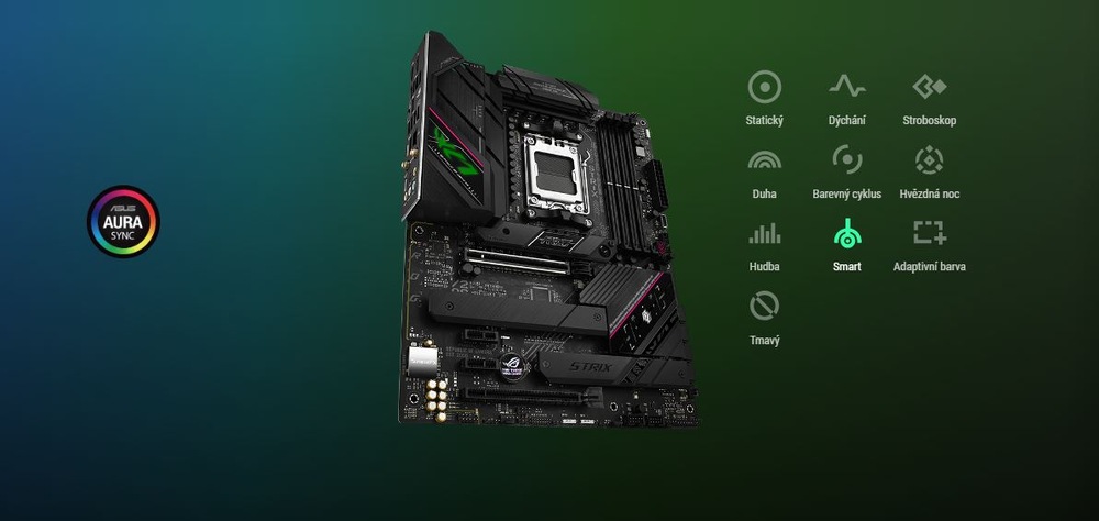 Základná doska Asus ROG Strix B650E-F GAMING WIFI Asus ROG Strix B650E-F GAMING WIFI